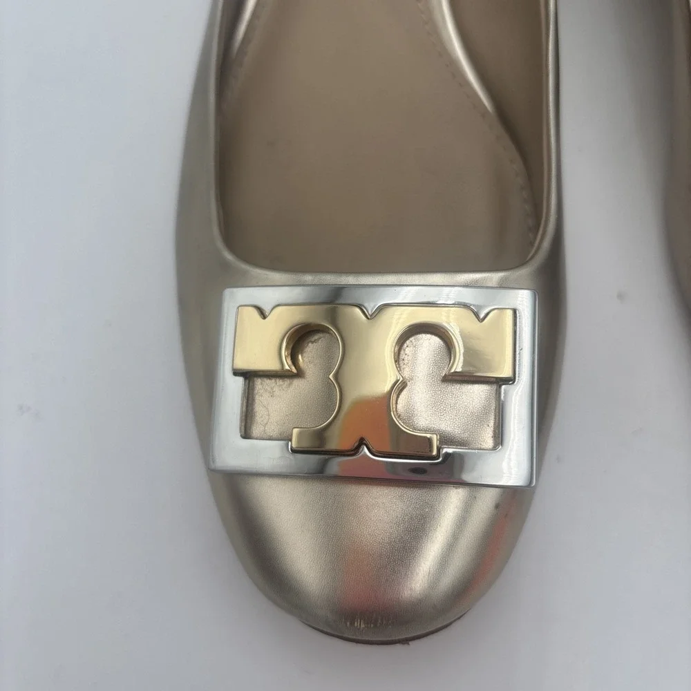 Tory Burch Gold Metallic Size 6.5 M